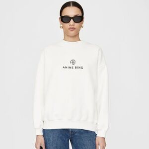 Anine Bing Monogram Sweatshirt